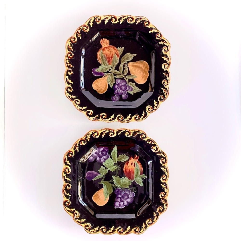 RAYMOND WAITES POMPEII Salad Dessert Plates Set of 2 by Certified International